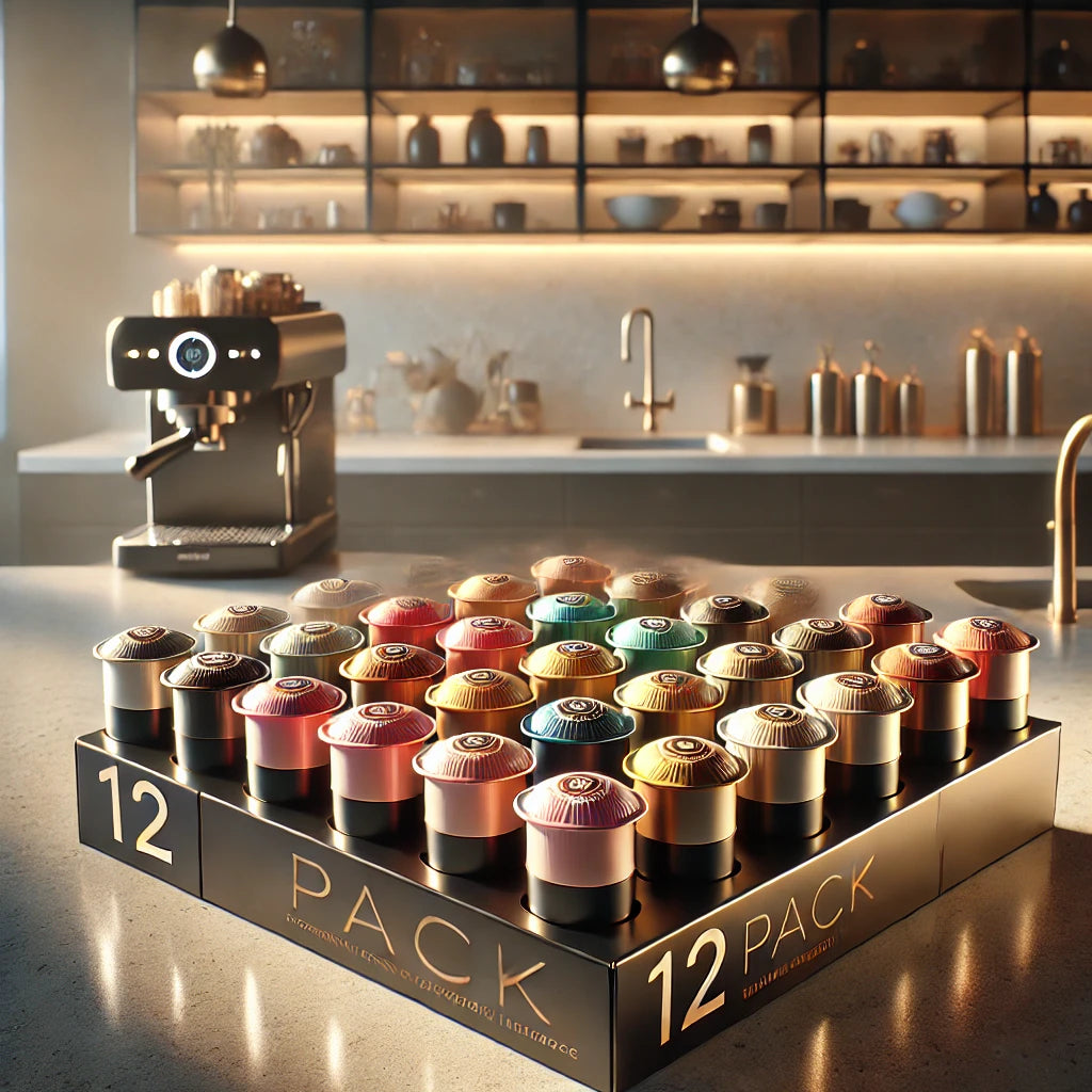 12 Pack Single Serve Coffee Capsules